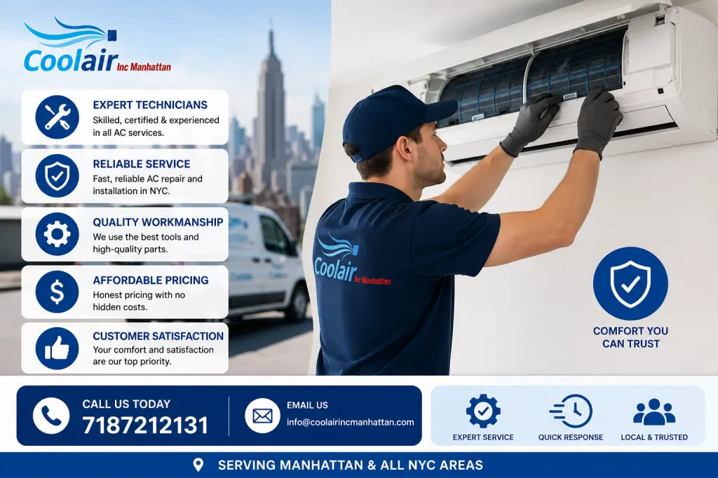 Who Provides the Best AC Repair and Installation in NYC?