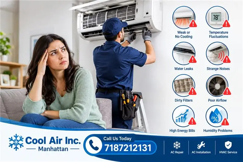 8 Warning Signs You Need Professional Air Conditioning Repair