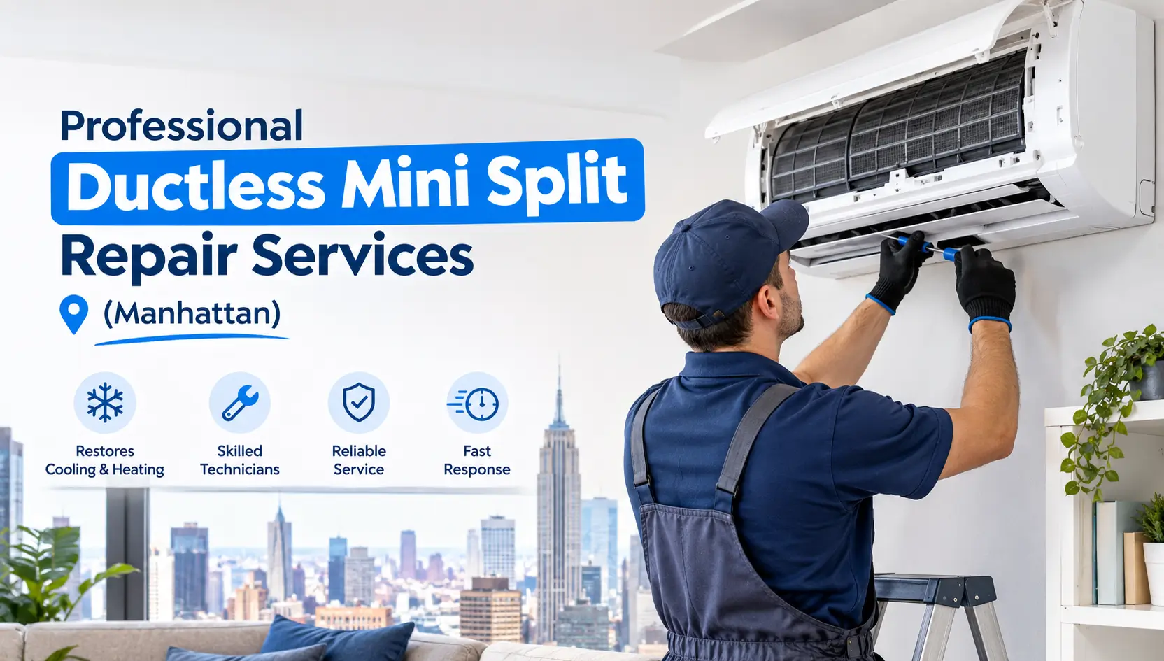 Professional Ductless Mini Split Repair